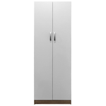 Ντουλάπα Δίφυλλη Lego Pakoworld σε Sonoma-Λευκή Απόχρωση 60x42x180εκ