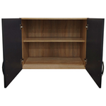 Πατάρι Ντουλάπας Δίφυλλο Lego Pakoworld σε Sonoma-Ανθρακί Απόχρωση 79x41.5x60εκ