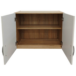 Πατάρι Ντουλάπας Δίφυλλο Lego Pakoworld σε Sonoma-Λευκή Απόχρωση 79x41.5x60εκ