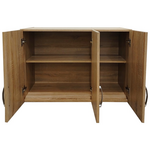 Πατάρι Ντουλάπας Τρίφυλλο Lego Pakoworld σε Sonoma Απόχρωση 90x41.5x60εκ