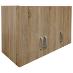 Πατάρι Ντουλάπας Τρίφυλλο Lego Pakoworld σε Sonoma Απόχρωση 90x41.5x60εκ