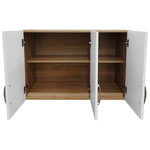 Πατάρι Ντουλάπας Τρίφυλλο Lego Pakoworld σε Sonoma-Λευκή Απόχρωση 90x41.5x60εκ