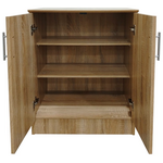 Παπουτσοθήκη-Ντουλάπι Souken Pakoworld 6 Ζευγών σε Sonoma Απόχρωση 60x40x80εκ