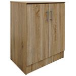 Παπουτσοθήκη-Ντουλάπι Souken Pakoworld 6 Ζευγών σε Sonoma Απόχρωση 60x40x80εκ