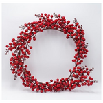 Στεφανι με Κοκκινα Berries, 50cm