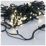 Σειρα, 100 led 5mm με Καπακια, 230v, 3 Επεκτασεις εωσ 20 Σετ, Πρασινο Καουτσουκ Καλωδιο, Daylight Led, ανα 10cm, Προεκταση Παροχης 1,5m, Ιρ67