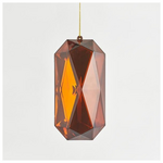 Στολιδι, Διαμαντι, Σκουρο Κεχριμπαρι, 11x8x22cm