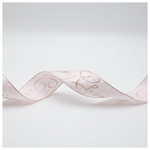 Κορδελα ροζ Σατεν με Glitter Merry Christmas, 914x6.3cm