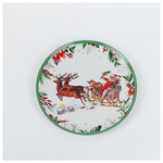 Πιατελα με Χριστουγεννιατικη Παρασταση, 20cm