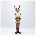 Ταρανδος Πολυρεζιν, με Στεφανι, 41.5cm