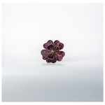 Λουλουδι Ιβισκος Μπορντω, Βελουδο, 20cm