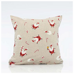 Μαξιλαρι Μπεζ, με Αγιοβασιλιδες, 40cm