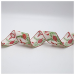 Κορδελα με Χριστουγεννιατικες Μπαλες, 6.30cm, 10m