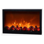 Μεταλλικο Μαυρο Τζακι, Μετασχηματιστη, εφε Φλογας, 41x10x25cm, Ip20