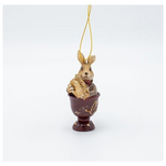 Στολιδι Πολυρεζιν, Λαγος σε Φλυτζανακι Vintage, 6x8.5cm