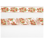 Κορδελα Λευκη, με Καμπανακια, 6,35cm, 10y