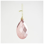 Πλαστικα Διαμαντια, ροζ Χρυσο, σετ 6 Τμχ, 8cm