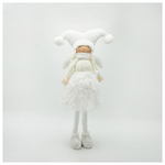 Κοριτσακι με Λευκα Ρουχα και Φωτιζομενη Φουστα, 63cm