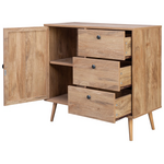 Μπουφές Oslo Pakoworld σε Sonoma Απόχρωση 85x39x79εκ