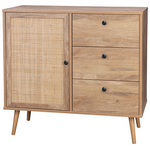 Μπουφές Oslo Pakoworld σε Sonoma Απόχρωση 85x39x79εκ