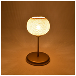 Επιτραπέζιο Φωτιστικό Gaia Pakoworld ε27 Μέταλλο Χρυσό Φ22x37εκ