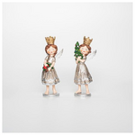 Αγγελακι Πολυρεζιν, με Δεντρακι, 2 Σχεδια, 6x5,5x15cm