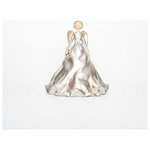 Διακοσμητικο Πολυρεζιν, Αγγελος, Απαλο Χρυσο, 18x18x20,5cm