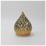 Φωτιζομενο Δακρυ, Σαμπανι, Περιστρεφομενο, 12x12x15cm