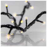 Σειρα, 300 Flash led 5mm, 31v Μετασχηματιστη, 4 Επεκτασεις ωσ 3 Σετ, Πρασινο pvc Καλωδιο, Θερμα Λευκα Led, ana 10cm, Προεκταση Παροχης 3m, Ιρ44