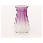 Γυαλινο Βαζο, ματ Μωβ, 9,5x11,5x18cm