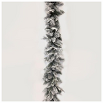 Γιρλαντα Χιονισμενη, pe kai Pvc, 270cm