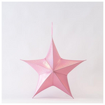 Αστερι Υφασματινο, ροζ Ιριδιζον, 80cm