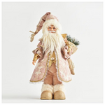 Αγιος Βασιλης με ροζ Ρουχα, 26x22x48cm