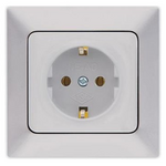 Πριζα Σουκο 16a Νικελ mat