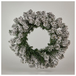 Στεφανι Χιονισμενο, 60cm