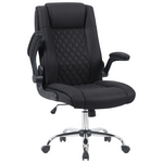 Καρέκλα Γραφείου Διευθυντη Kesla Pakoworld pes Μαύρo 65x65x113-121εκ