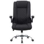 Καρέκλα Γραφείου Διευθυντη Kesla Pakoworld pes Μαύρo 65x65x113-121εκ