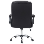 Καρέκλα Γραφείου Διευθυντη Kesla Pakoworld pes Μαύρo 65x65x113-121εκ