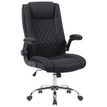 Καρέκλα Γραφείου Διευθυντη Kesla Pakoworld pes Μαύρo 65x65x113-121εκ