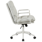 Καρέκλα Γραφείου Διευθυντη Kreno Pakoworld pes Γκρι 56x67x89-97εκ