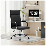 Καρέκλα Γραφείου Διευθυντη Mavel Pakoworld pu Μαύρo 55x62x100-110εκ