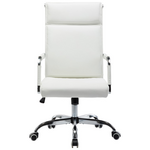 Καρέκλα Γραφείου Διευθυντη Mavel Pakoworld pu Λευκό 55x62x100-110εκ