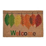 Click Πατακι Εισοδου ''welcome'' Φυλλα pvc Multicolor  40χ60