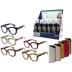 Eyeglasses with case in 5 colors