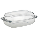 GLASS OVEN DISH WITH LID CLEAR CLICK 6-60-560-0150