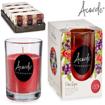 Mikado Acorde Scented Candle in a glass 30hours  - Berries
