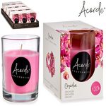 Mikado Acorde Scented Candle in a glass 30hours  - Orchid