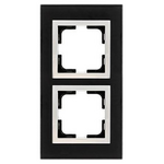 Πλαισιο 2 Θεσεων Μαυρο Γυαλι