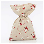 Σακος Μπεζ, με Αγιοβασιλιδες, 34x47cm