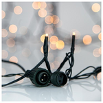 Σειρα, 180 led 3mm, 4 Επεκτασεις εωσ 6 Σετ, Πρασινο pvc Καλωδιο, Θερμο Λευκο Led, ana 7,5cm, (Χωρις Μετασχηματιστη, Xωρις Προεκταση Παροχησ), Ιρ44